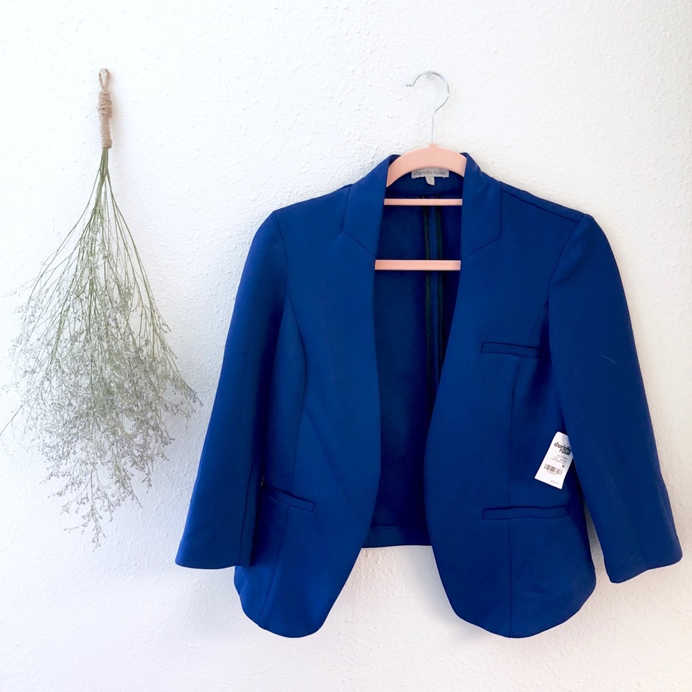 Blue blazer